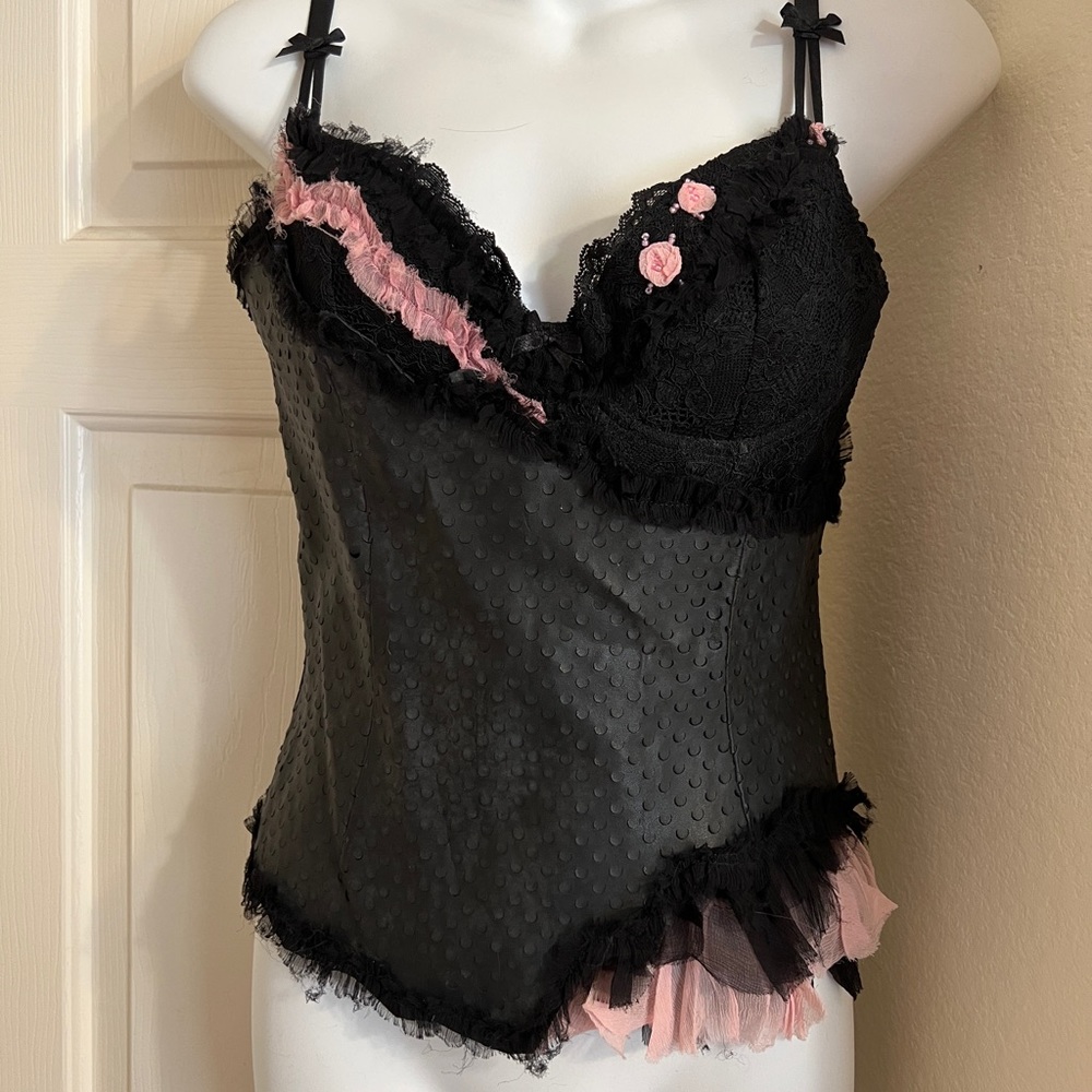 Leather corset/bustier handmade by Cinema